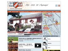 Tablet Screenshot of clubaustria.com.ar